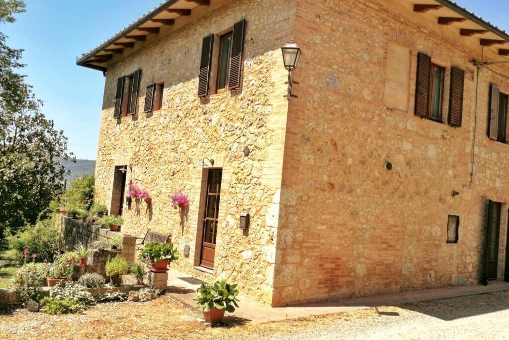 Claudia Vacanza Toscana - Appartamento Melograno -10 Min Da Siena Sovicille Zewnętrze zdjęcie