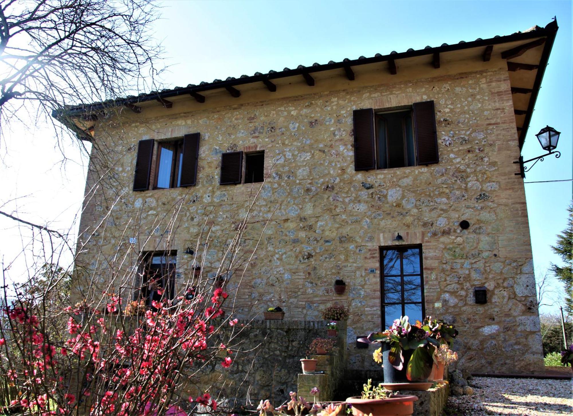 Claudia Vacanza Toscana - Appartamento Melograno -10 Min Da Siena Sovicille Pokój zdjęcie