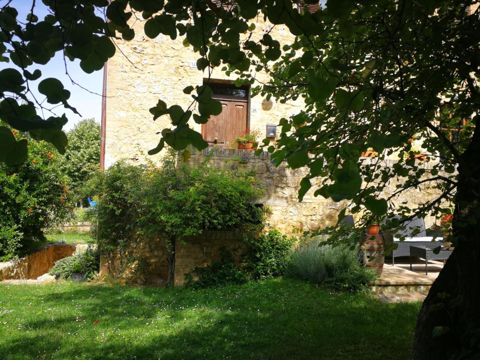 Claudia Vacanza Toscana - Appartamento Melograno -10 Min Da Siena Sovicille Zewnętrze zdjęcie